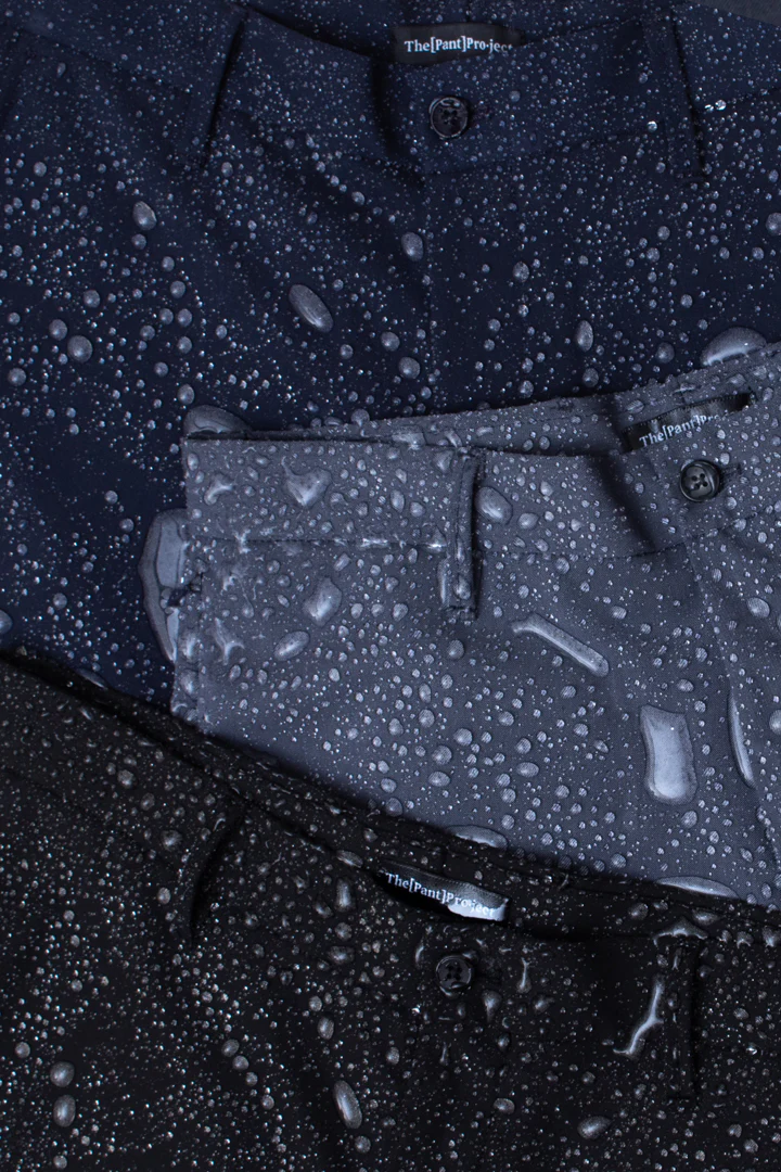 Navy All Weather Stretch Chino Shorts - Image 3