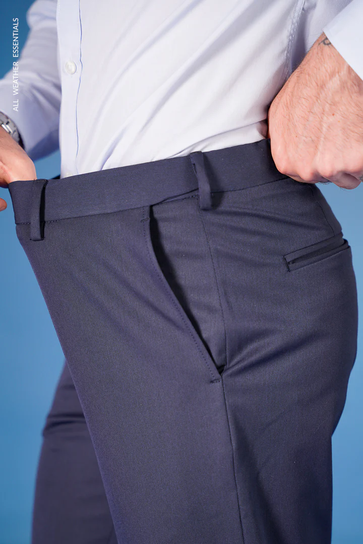 Navy All Weather Stretch Pants - Image 5