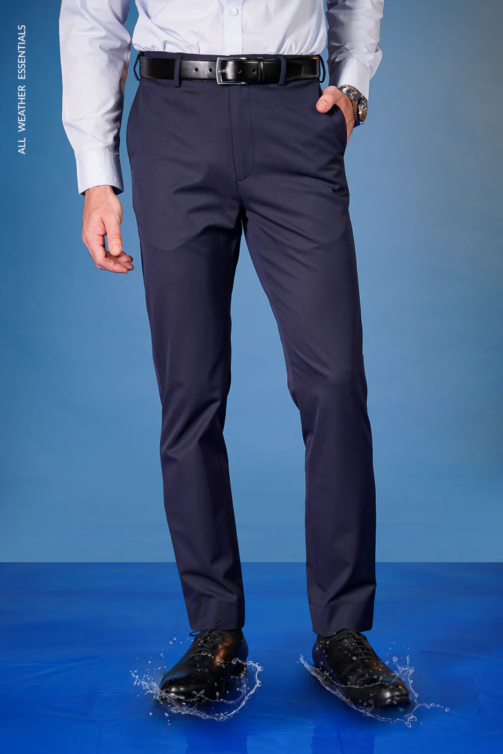 Navy All Weather Stretch Pants - Image 7
