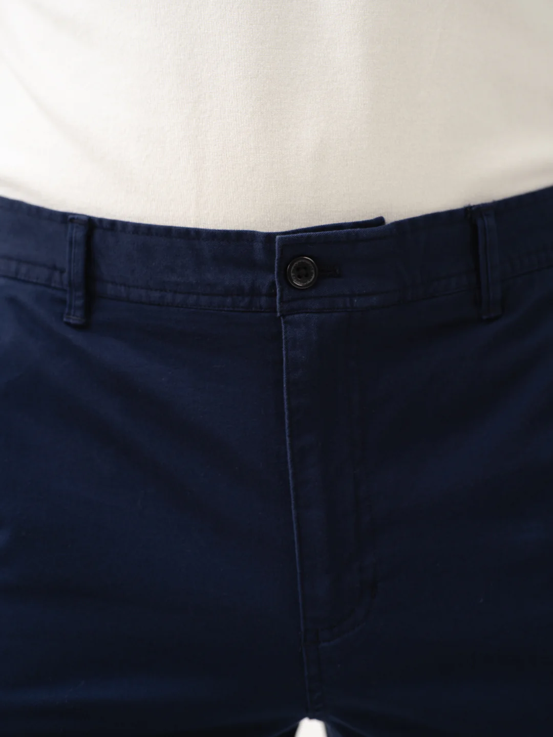 Navy Blue Cargo Corduroy Pants - Image 8
