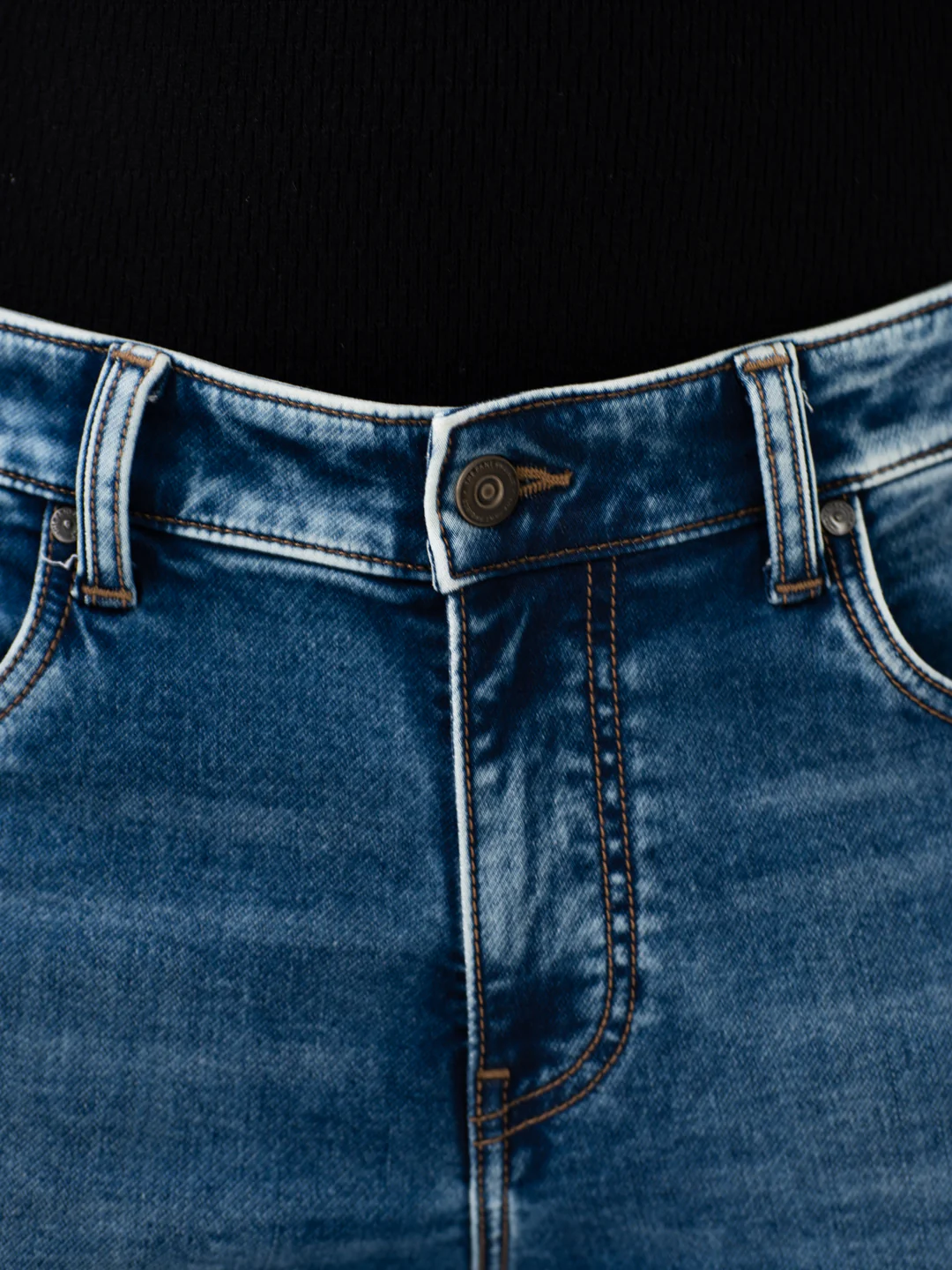 Nebula Blue Luxury Relaxed Fit Jeans - Image 10