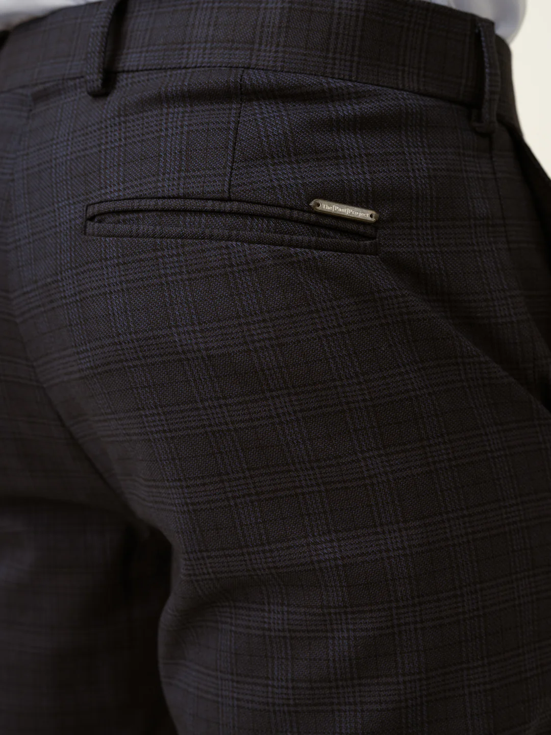 Nocturnal Navy Checks Formal Pants - Image 11