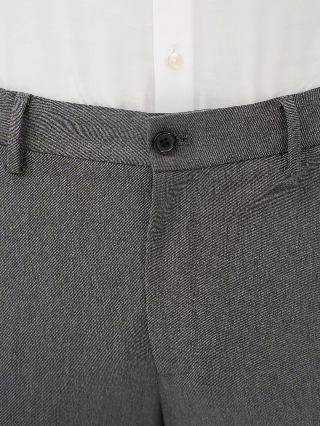Noir Grey Twill Luxury Stretch Pants - Image 9