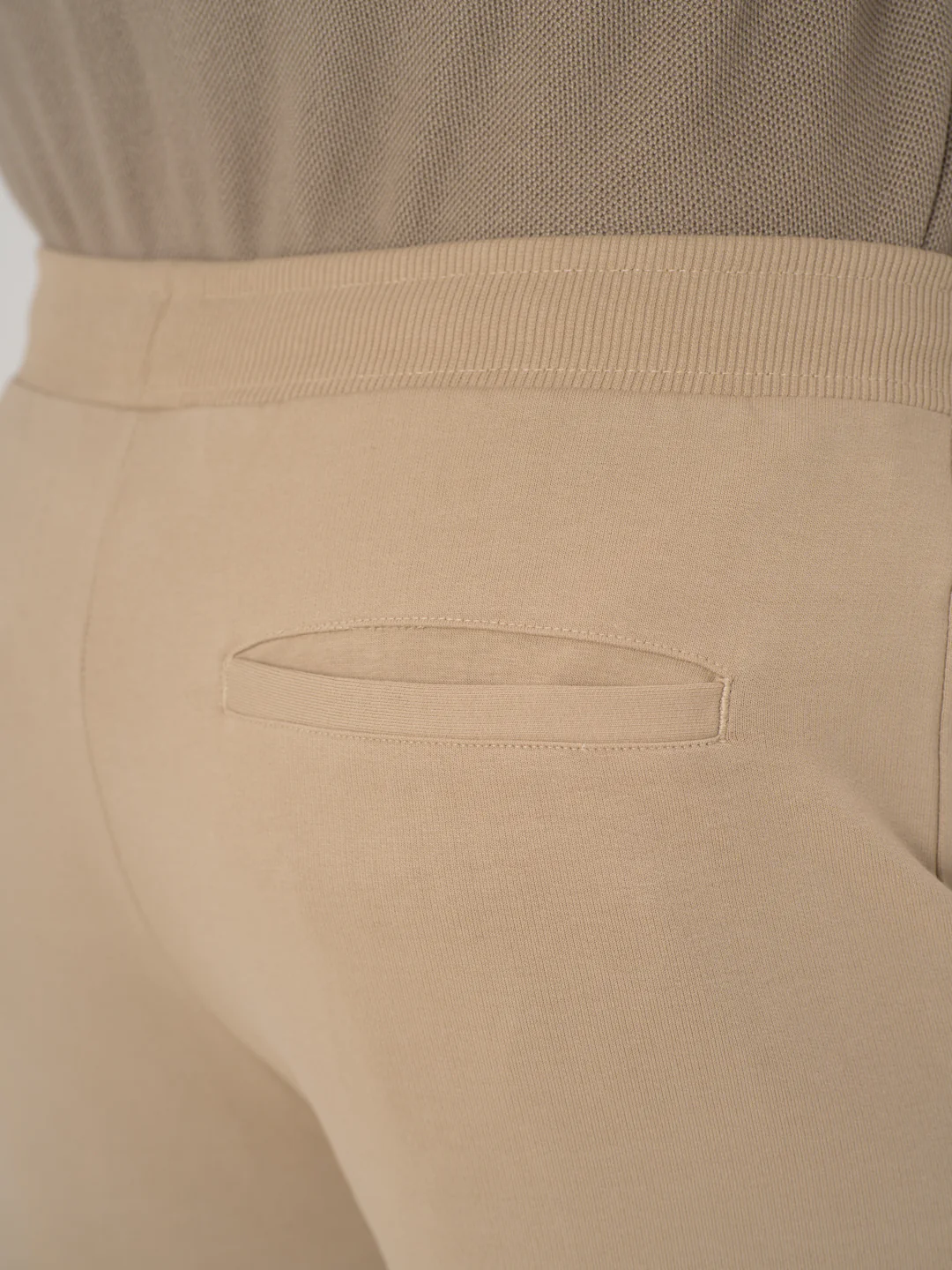 Nomad Beige Cotton Sweatpants - Image 11