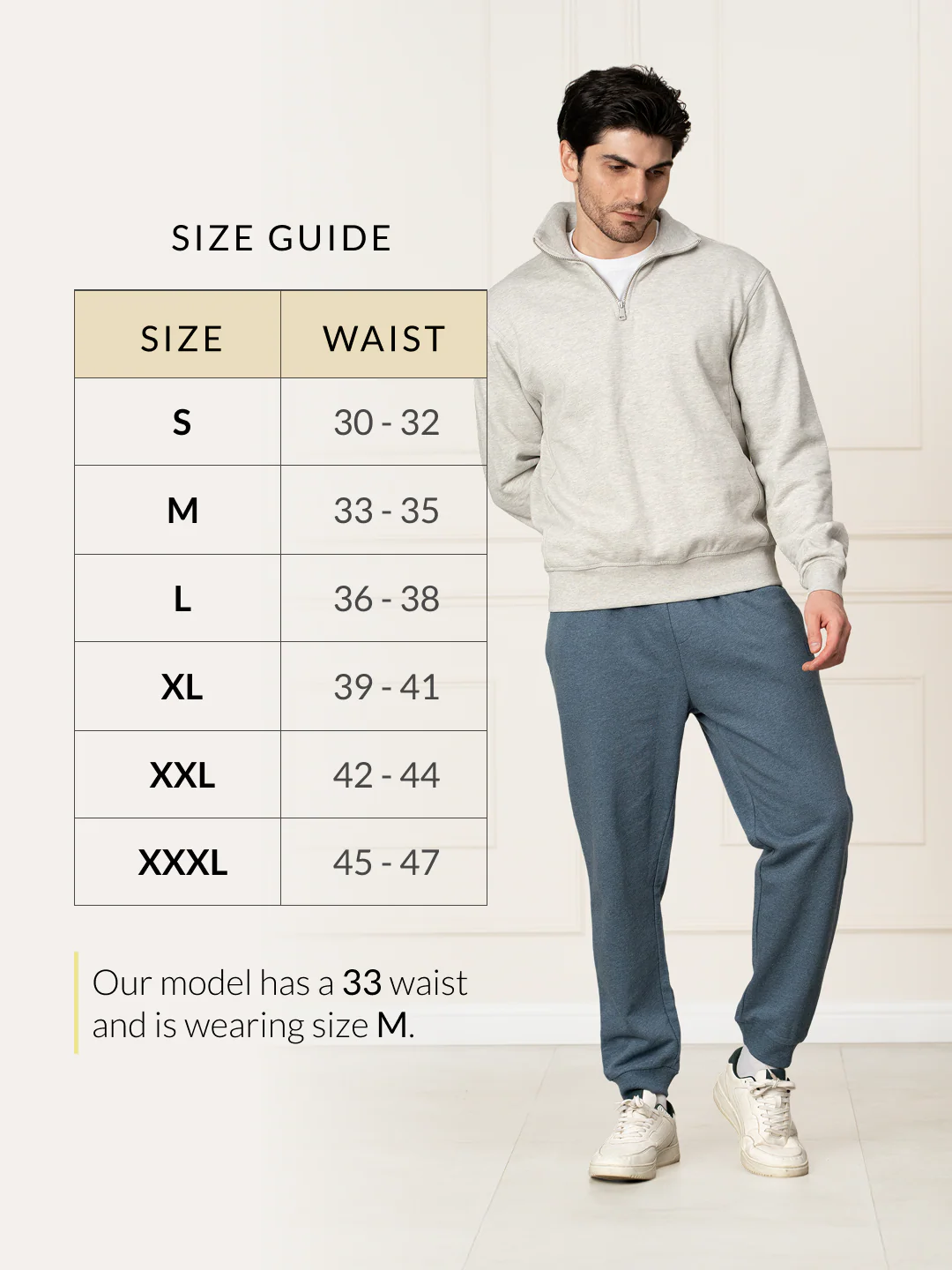 Norse Blue Tapered Fit Joggers - Image 4