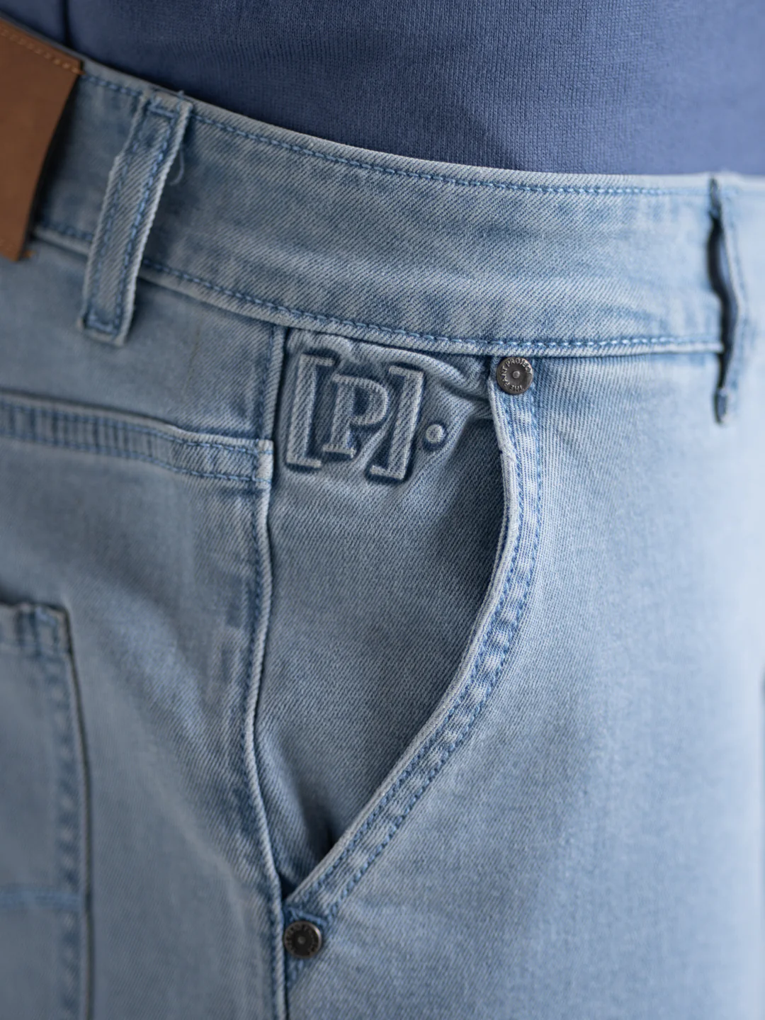 Oasis Blue Baggy Fit Jeans - Image 9