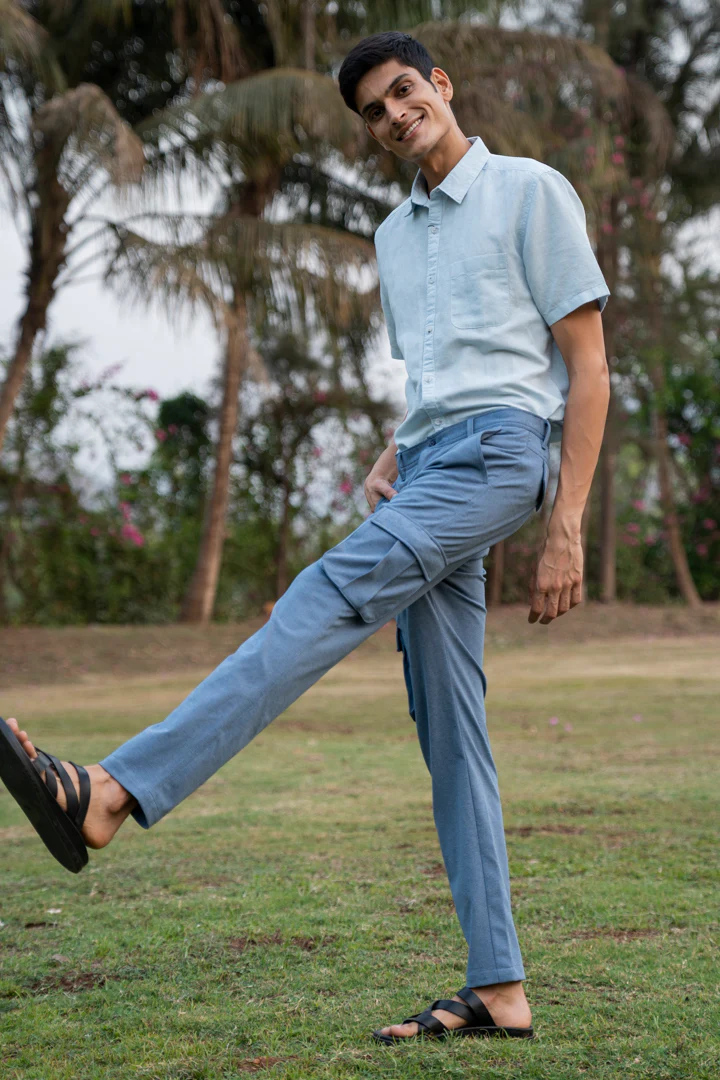 Ocean Waves Power-Stretch Cargo Pants - Image 4