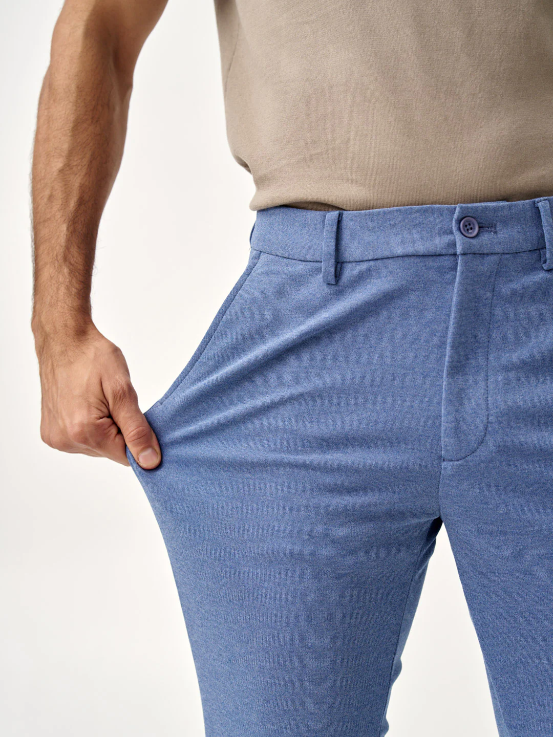 Ocean Waves Plus Size Power-Stretch Pants