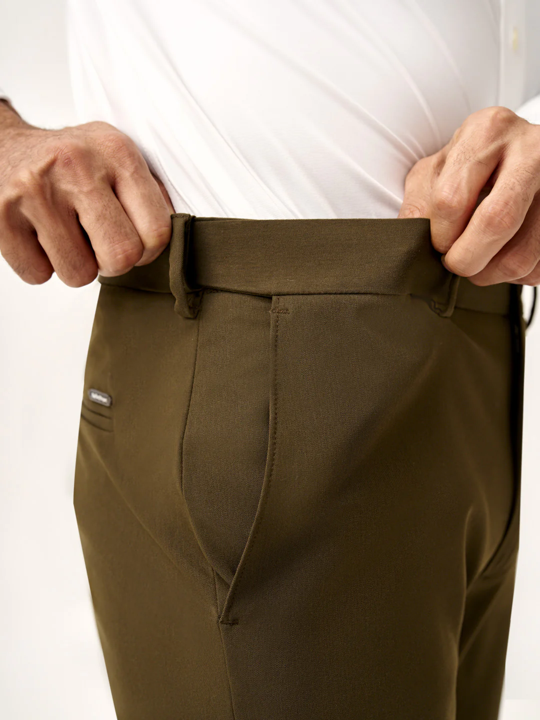 Olive All Weather Stretch Pants - Image 4