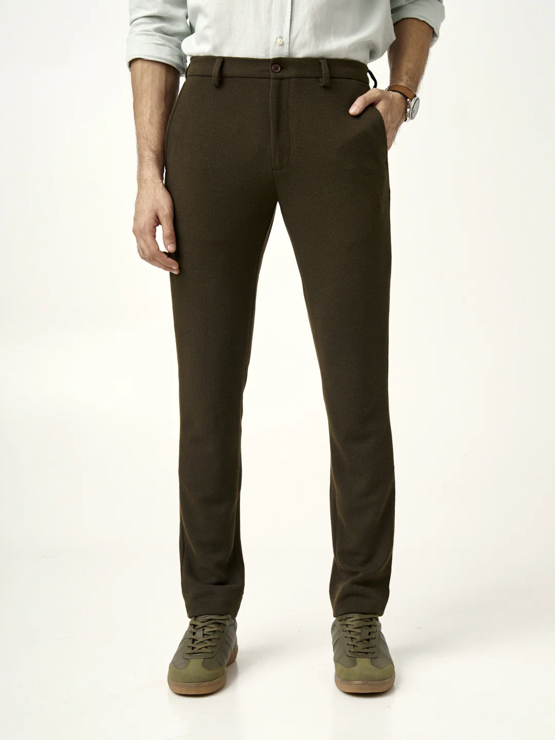 Oliver Textured Power-Stretch Pants - Image 3