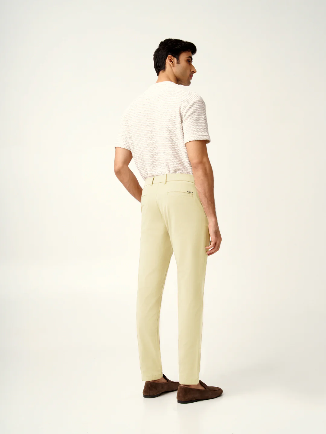 Opal Ecru Stretch Chinos - Image 6