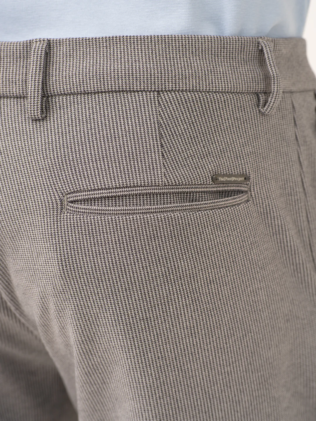 Orbit Black Houndstooth Power-Stretch Pants - Image 7
