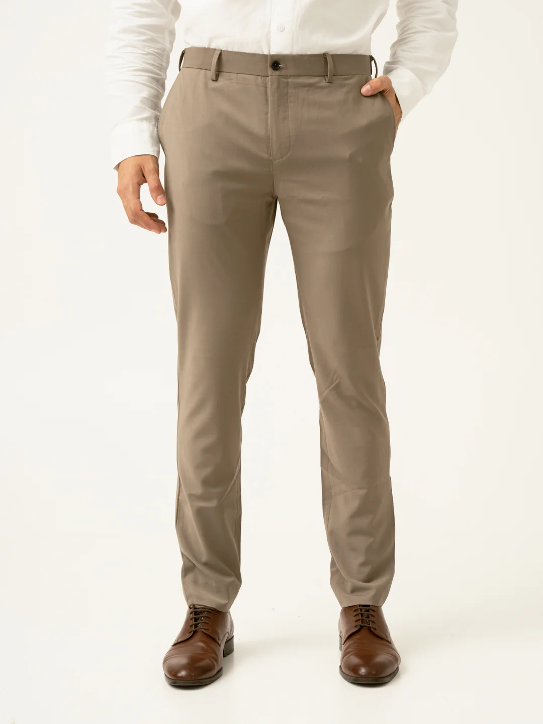 Oslo Olive Luxury Merino Wool Pants