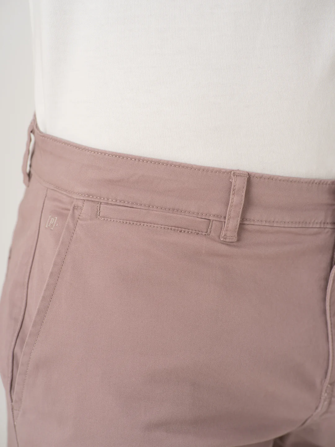 Pablo Pink Stretch Chino Shorts - Image 10
