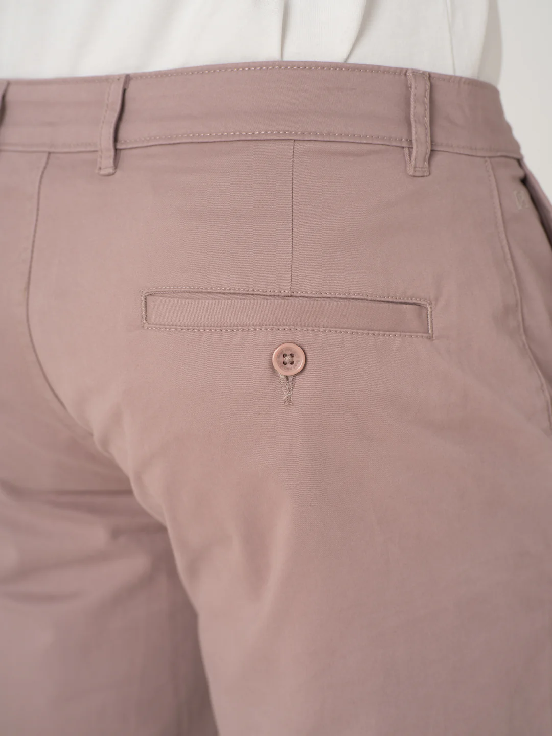Pablo Pink Stretch Chino Shorts - Image 8