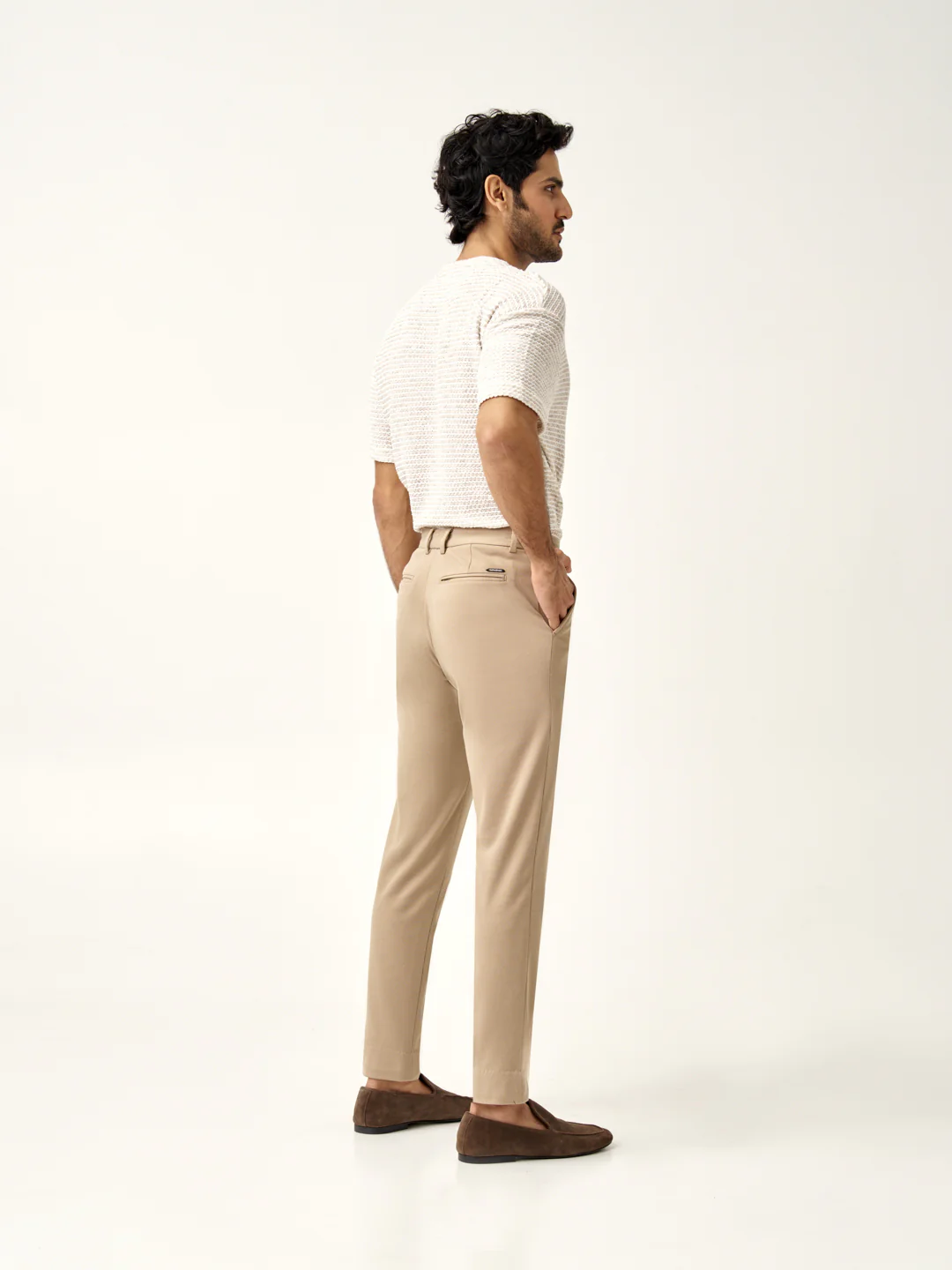 Peanut Brown Power-Stretch Pants - Image 8