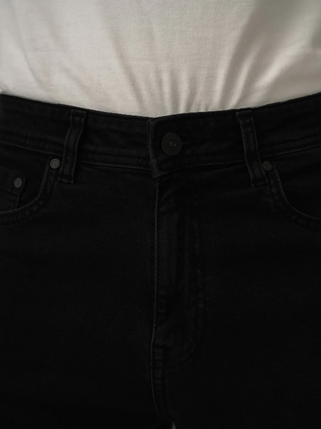 Phantom Black Relaxed Fit Jeans - Image 9