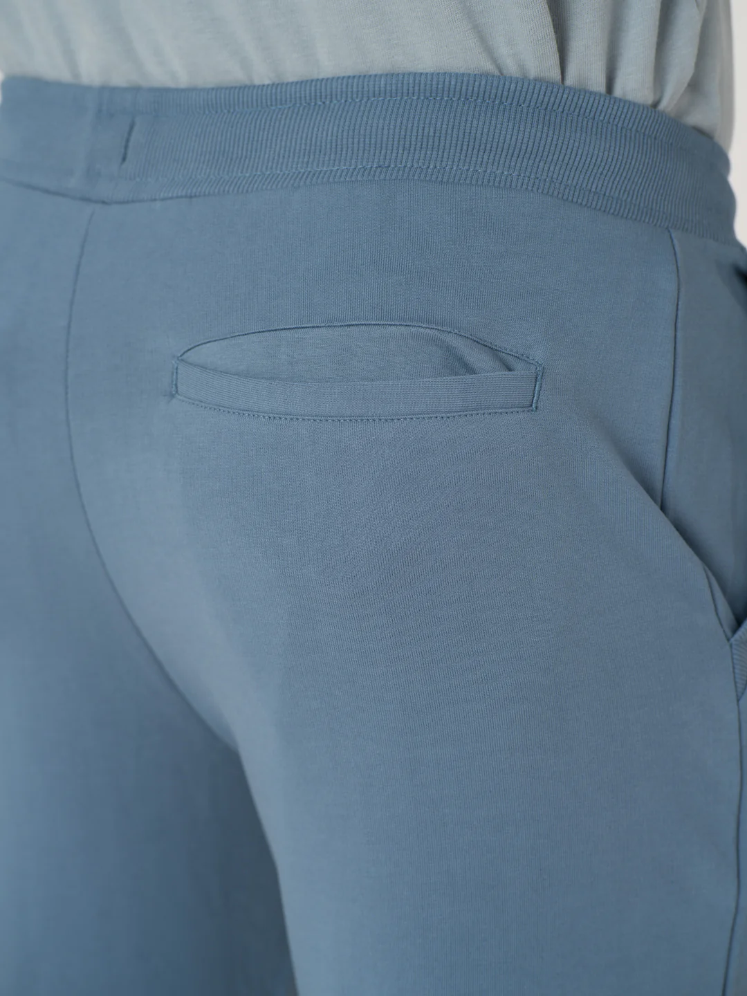 Pixel Blue Cotton Sweatpants - Image 10
