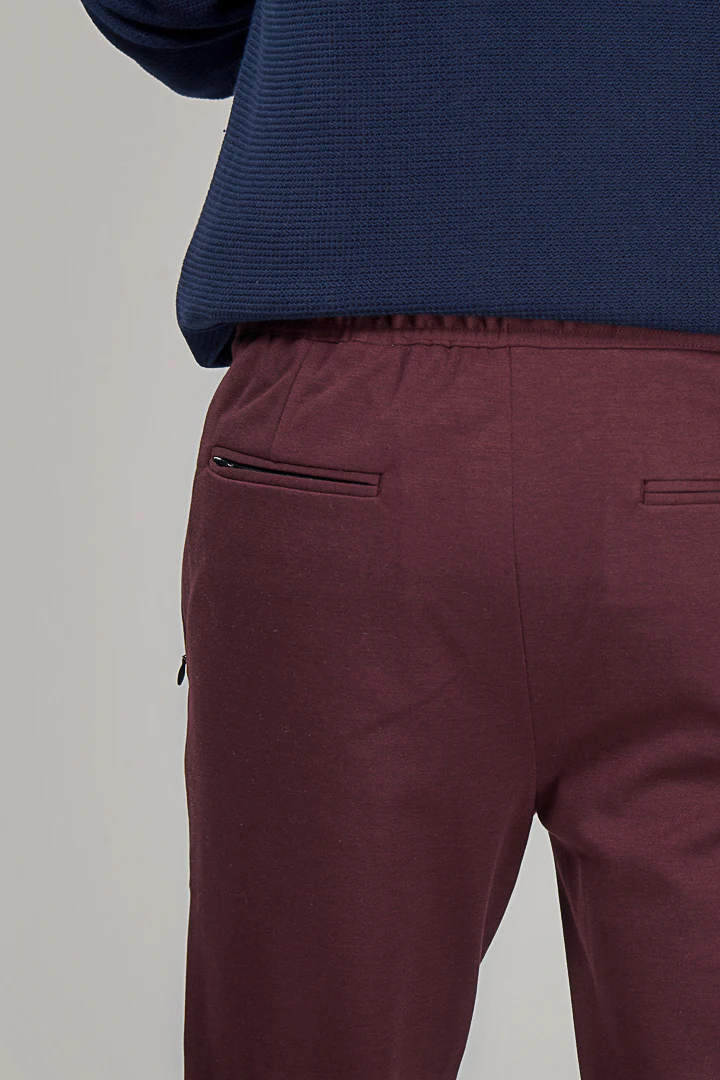 Plum Wine Power-Stretch Joggers - Image 6