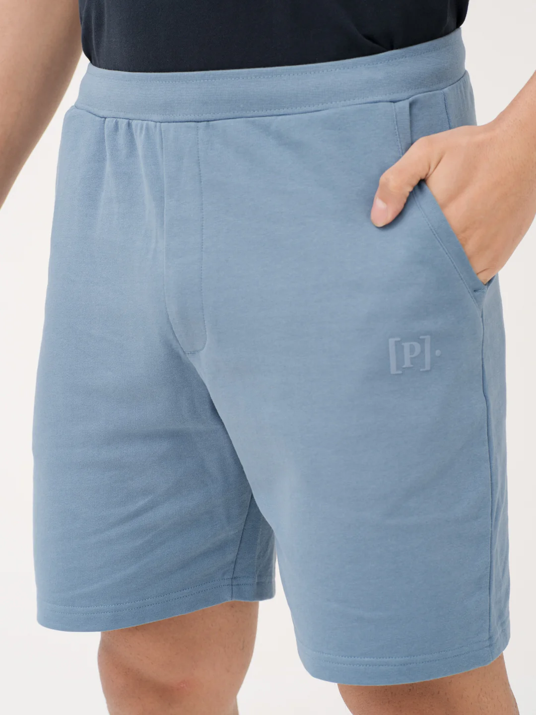 Poolside Blue Relaxed Fit Sweatshorts - Image 10