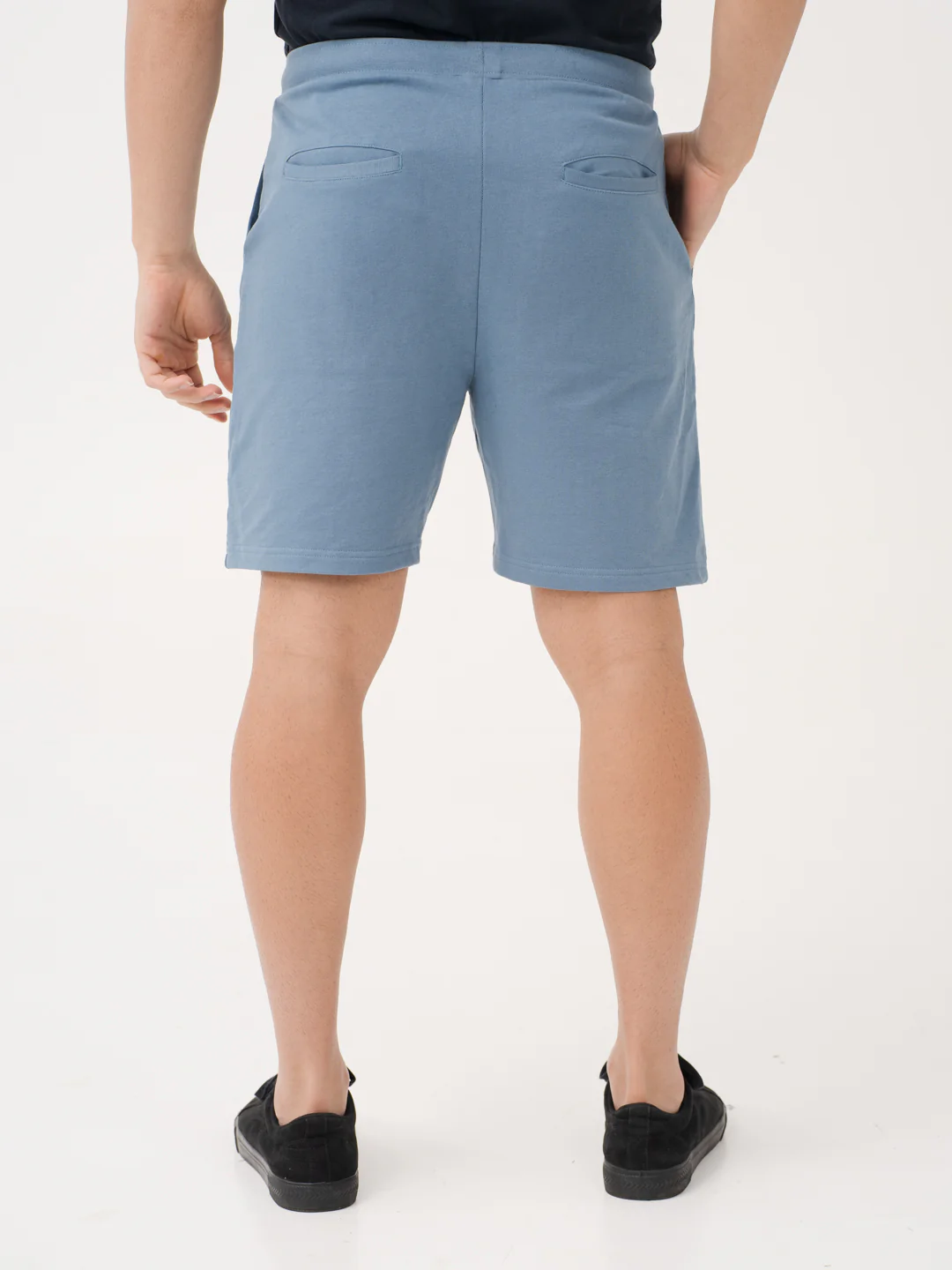 Poolside Blue Relaxed Fit Sweatshorts - Image 7