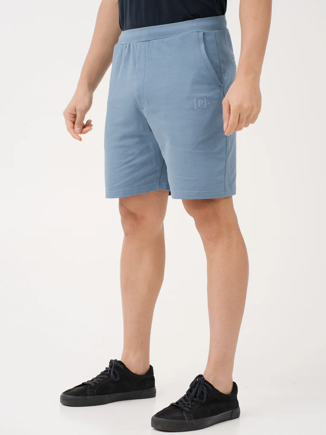 Poolside Blue Relaxed Fit Sweatshorts - Image 9