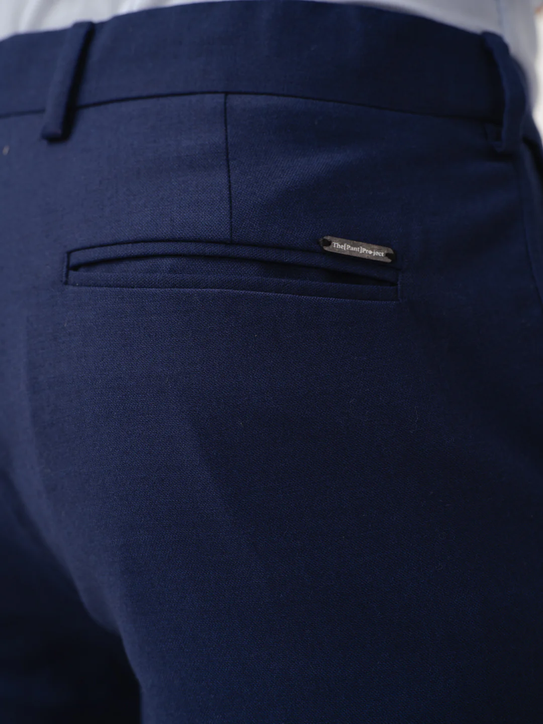 Prussian Blue Merino Wool Pants - Image 7