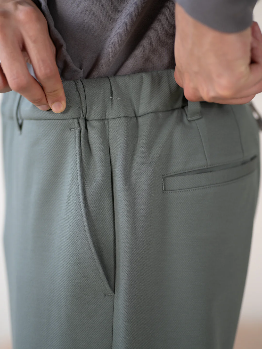 Ranger Green Stretchable Travel Pants - Image 5