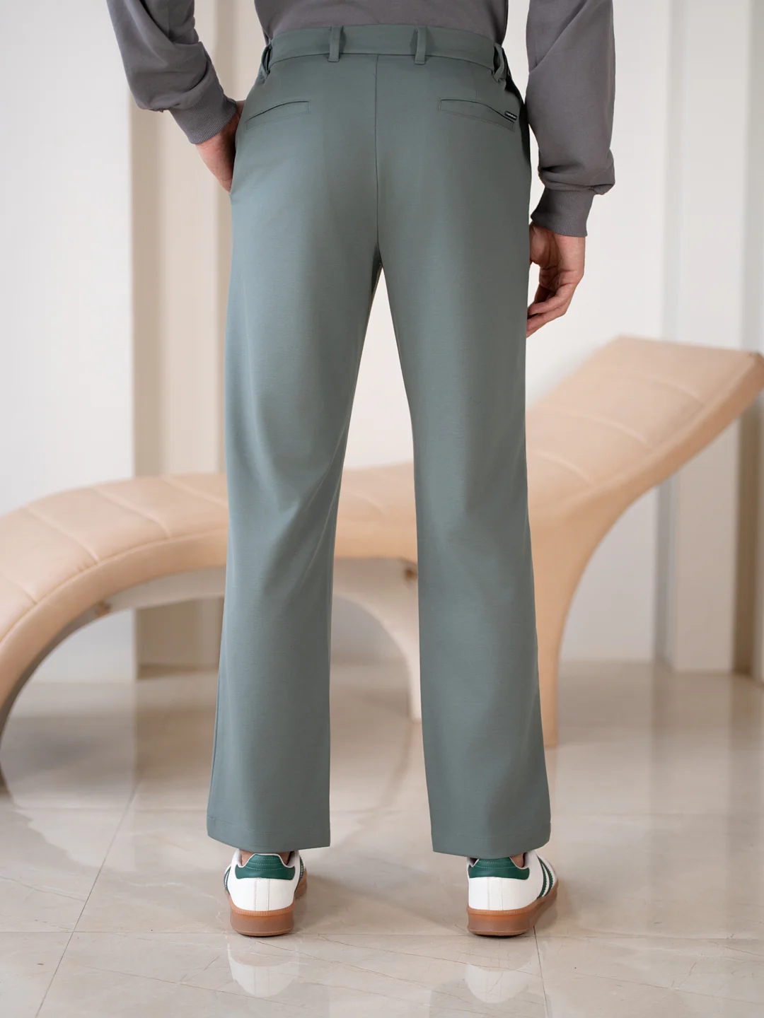 Ranger Green Stretchable Travel Pants - Image 9