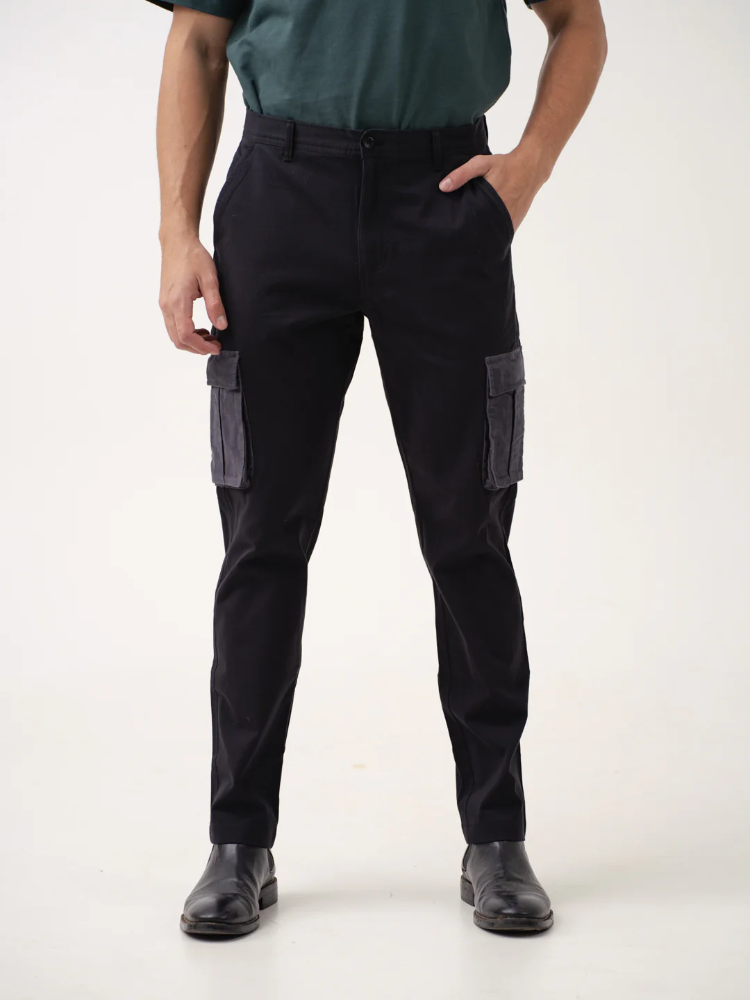Raven Cargo Corduroy Pants - Image 4