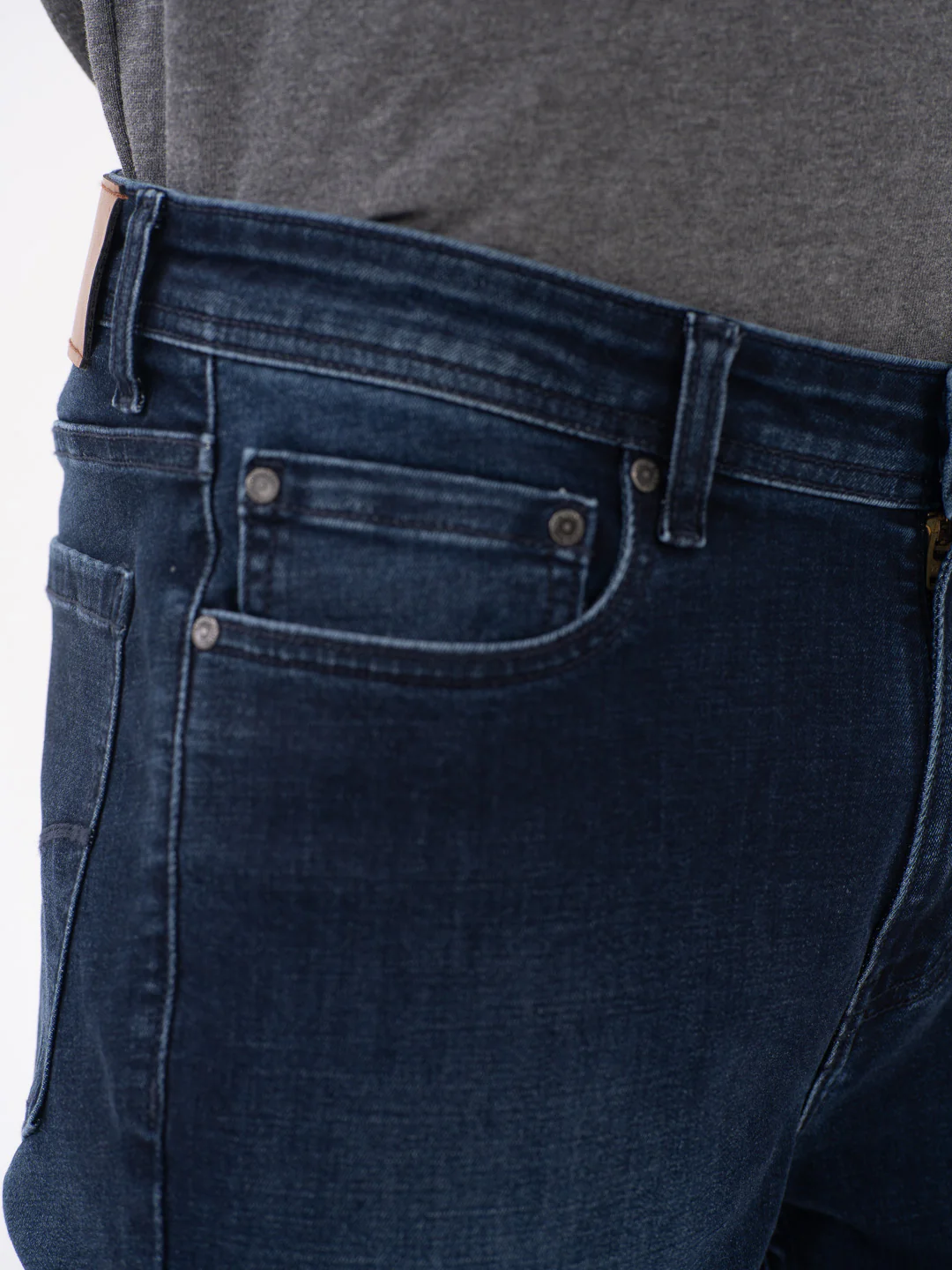 Rebel Blue Vintage Slim Fit Jeans - Image 7