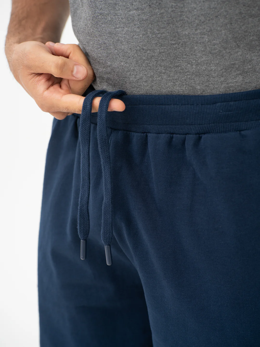 Rider Navy Relaxed Fit Cargo Sweatshorts - Image 5