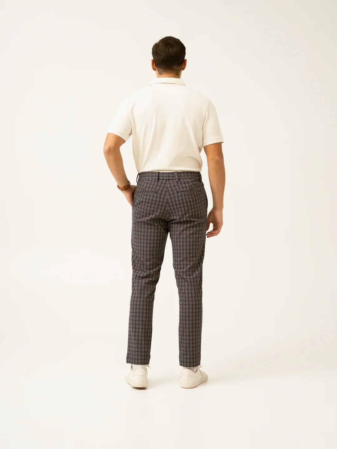 Rook Black Window Checks Power-Stretch Pants - Image 7