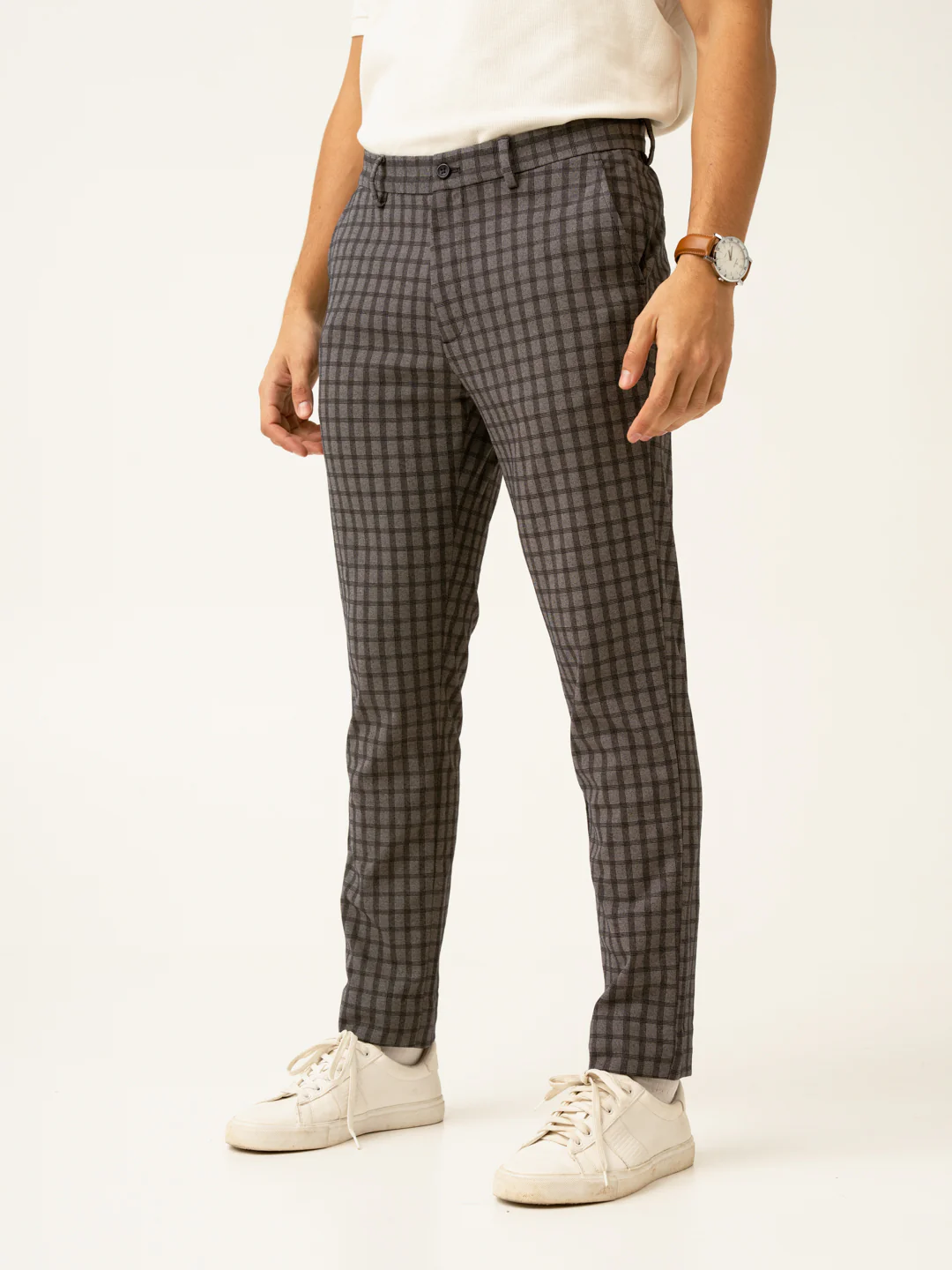 Rook Black Window Checks Power-Stretch Pants - Image 9