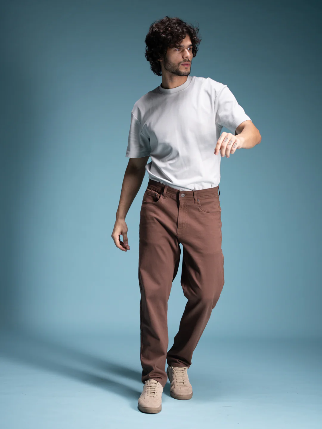 Root Brown Relaxed Fit Jeans - Image 6