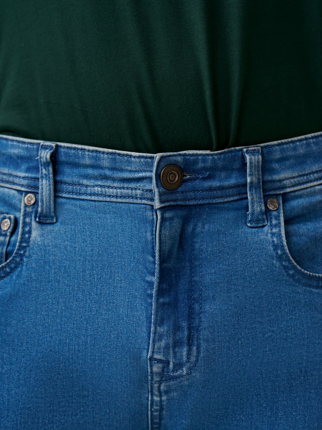 Royal Blue Power-Stretch Slim Fit Jeans - Image 11