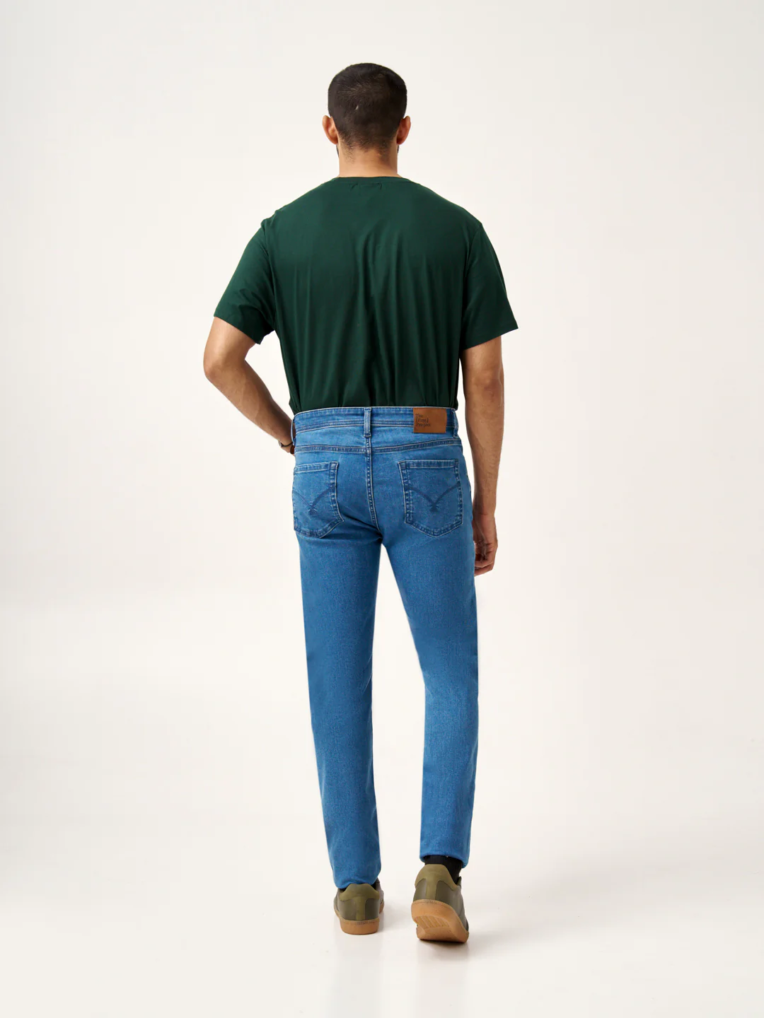 Royal Blue Power-Stretch Slim Fit Jeans - Image 12