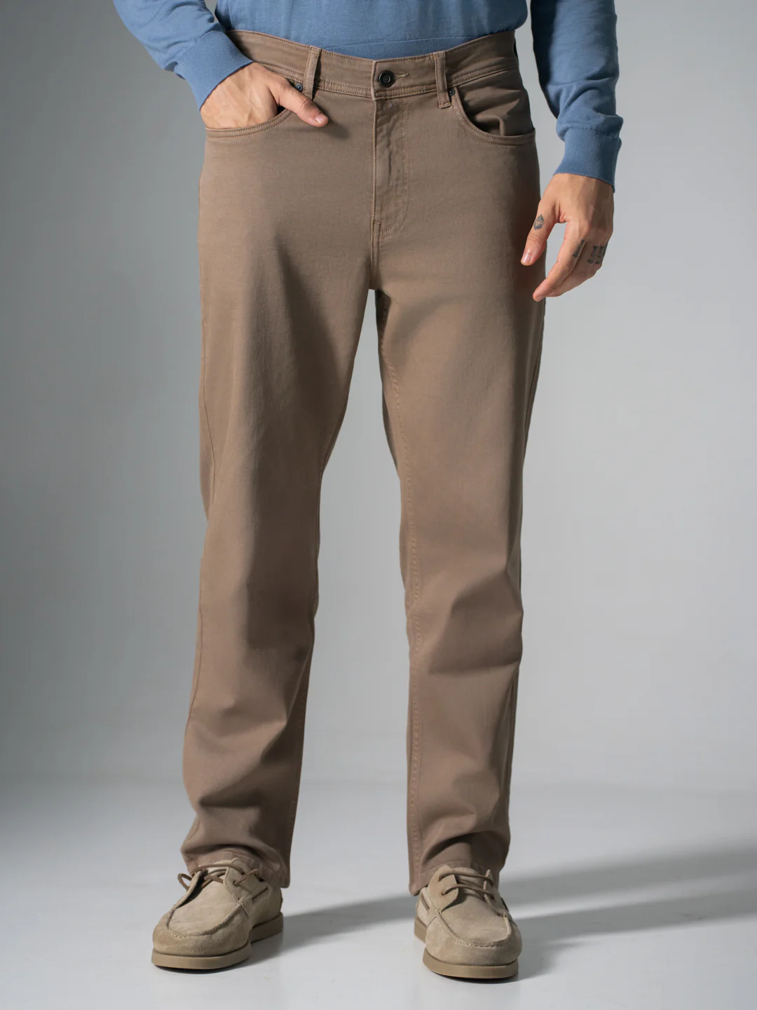 Rustwood Khaki Relaxed Fit Jeans - Image 2