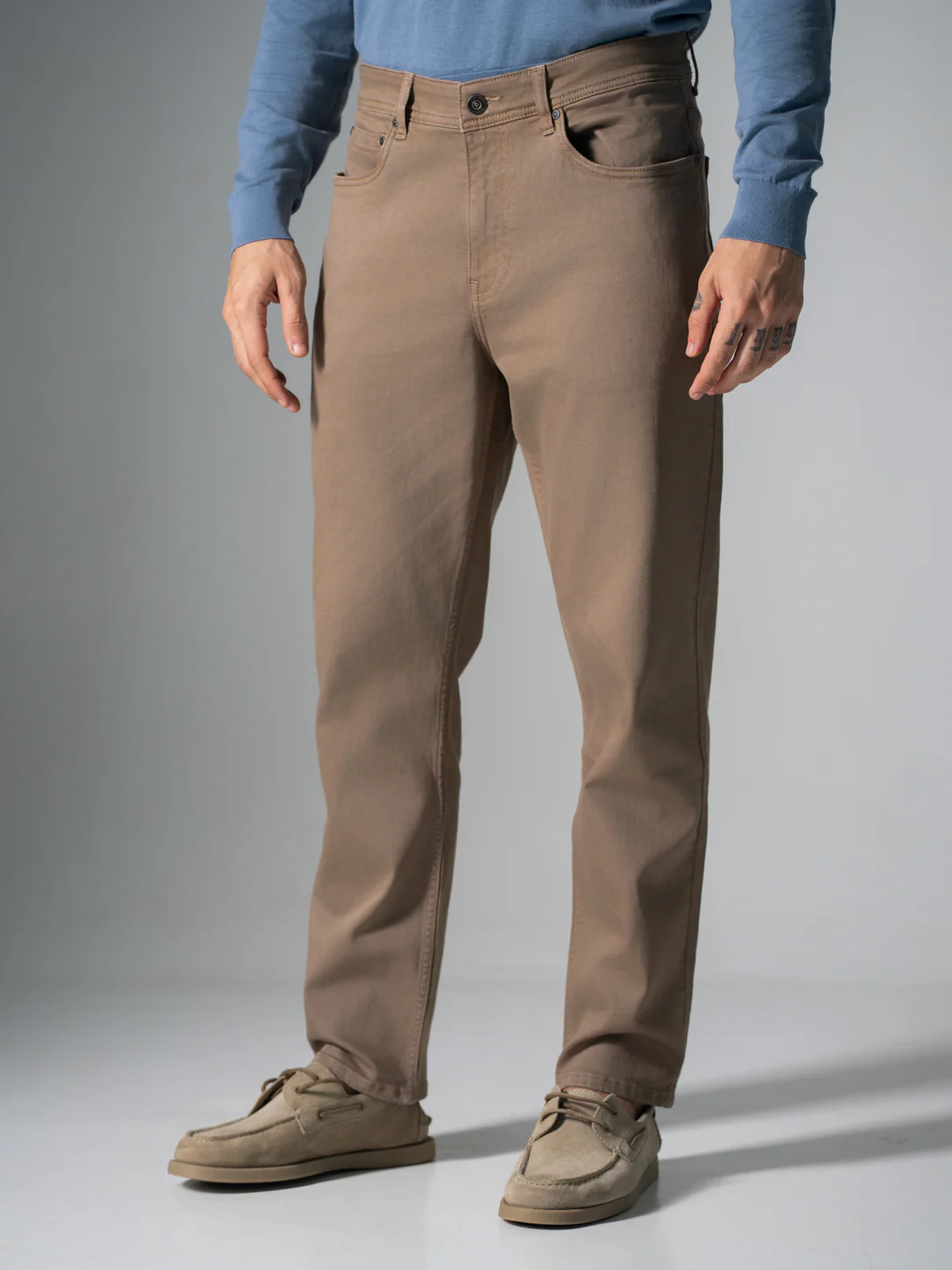 Rustwood Khaki Relaxed Fit Jeans - Image 9