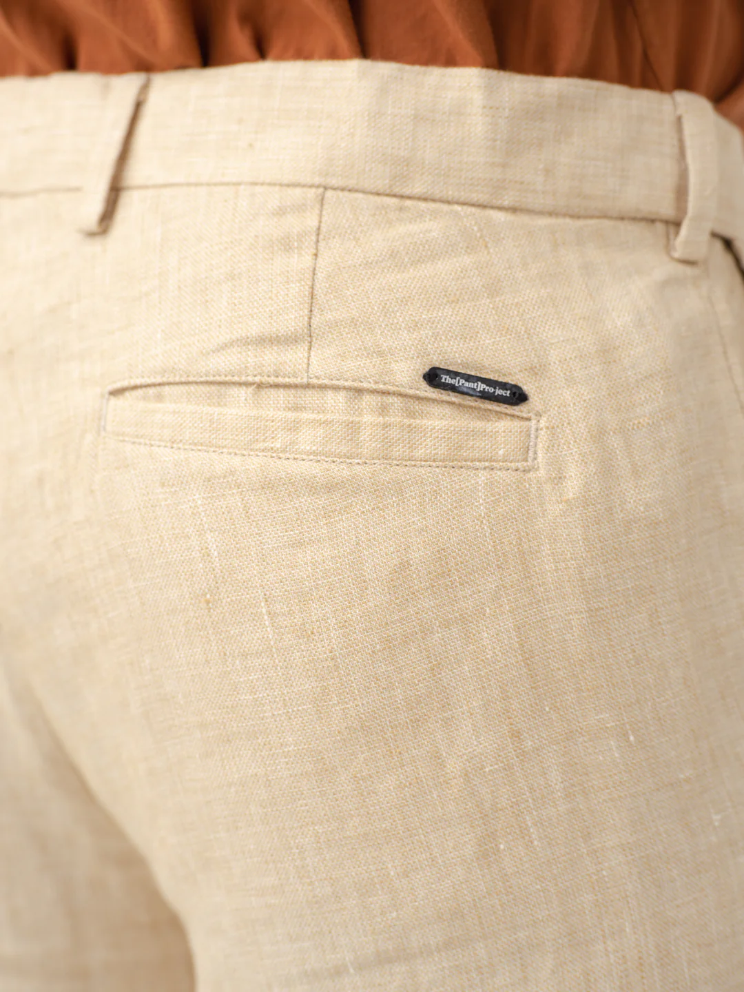Salted Caramel 100% Linen Pants - Image 10