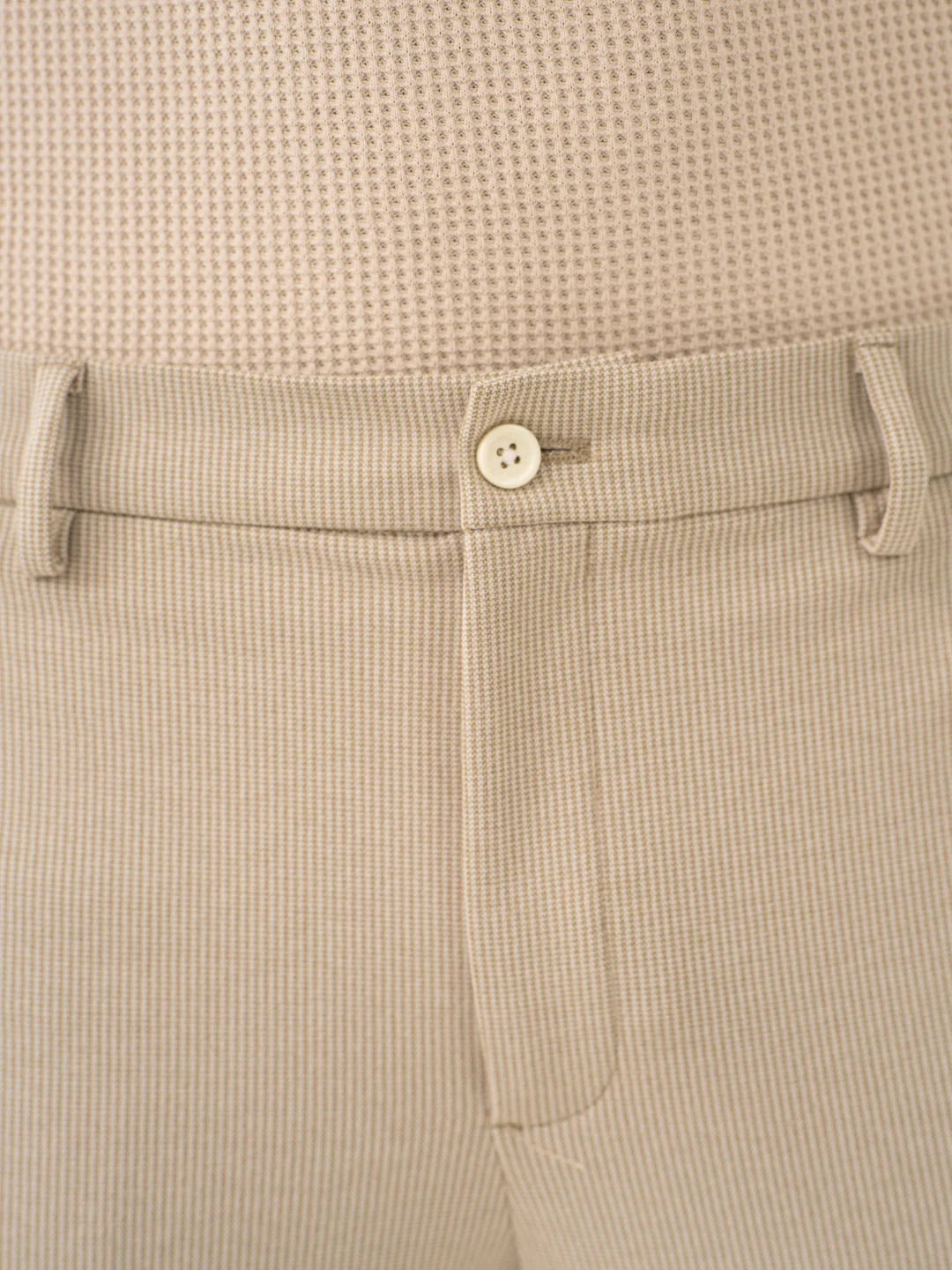 Saturn Khaki Houndstooth Power-Stretch Pants - Image 11