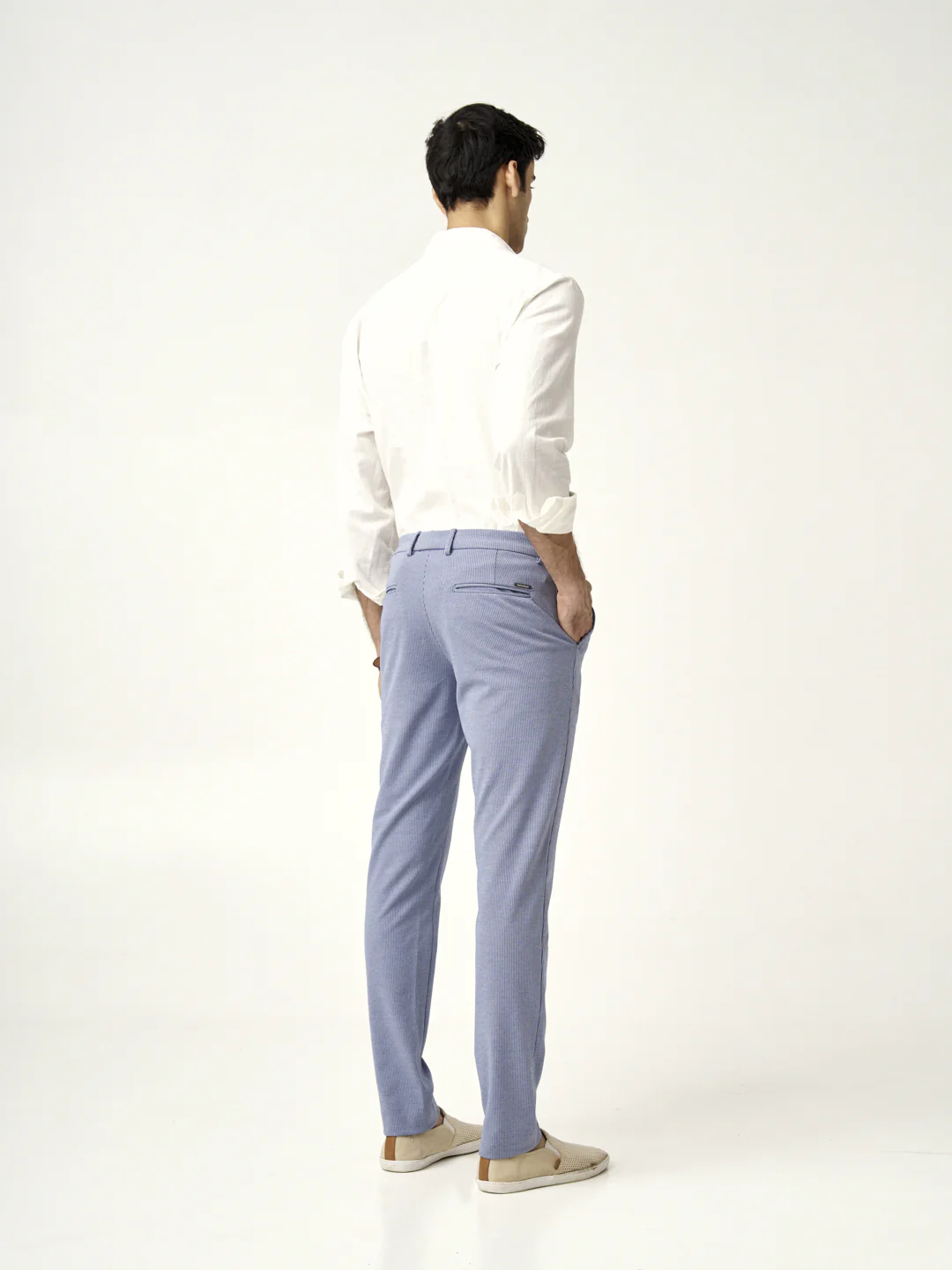 Scottish Blue Houndstooth Power-Stretch Pants - Image 8