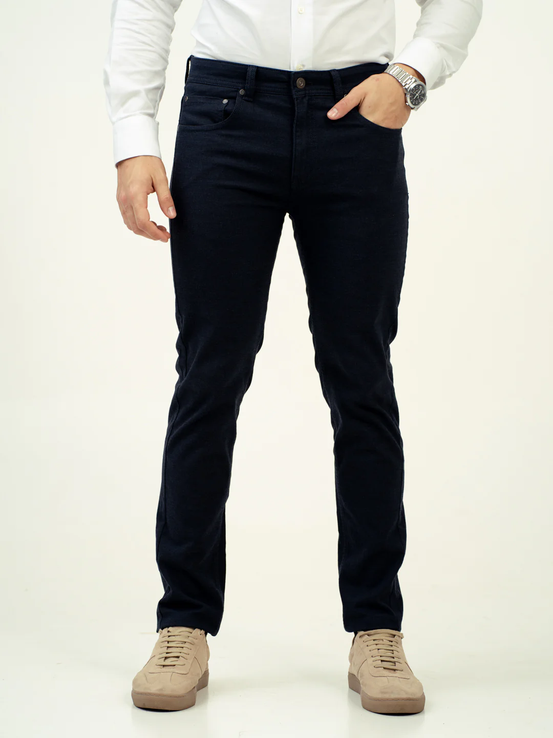Seafarer Navy Slim Fit Jeanos - Image 6