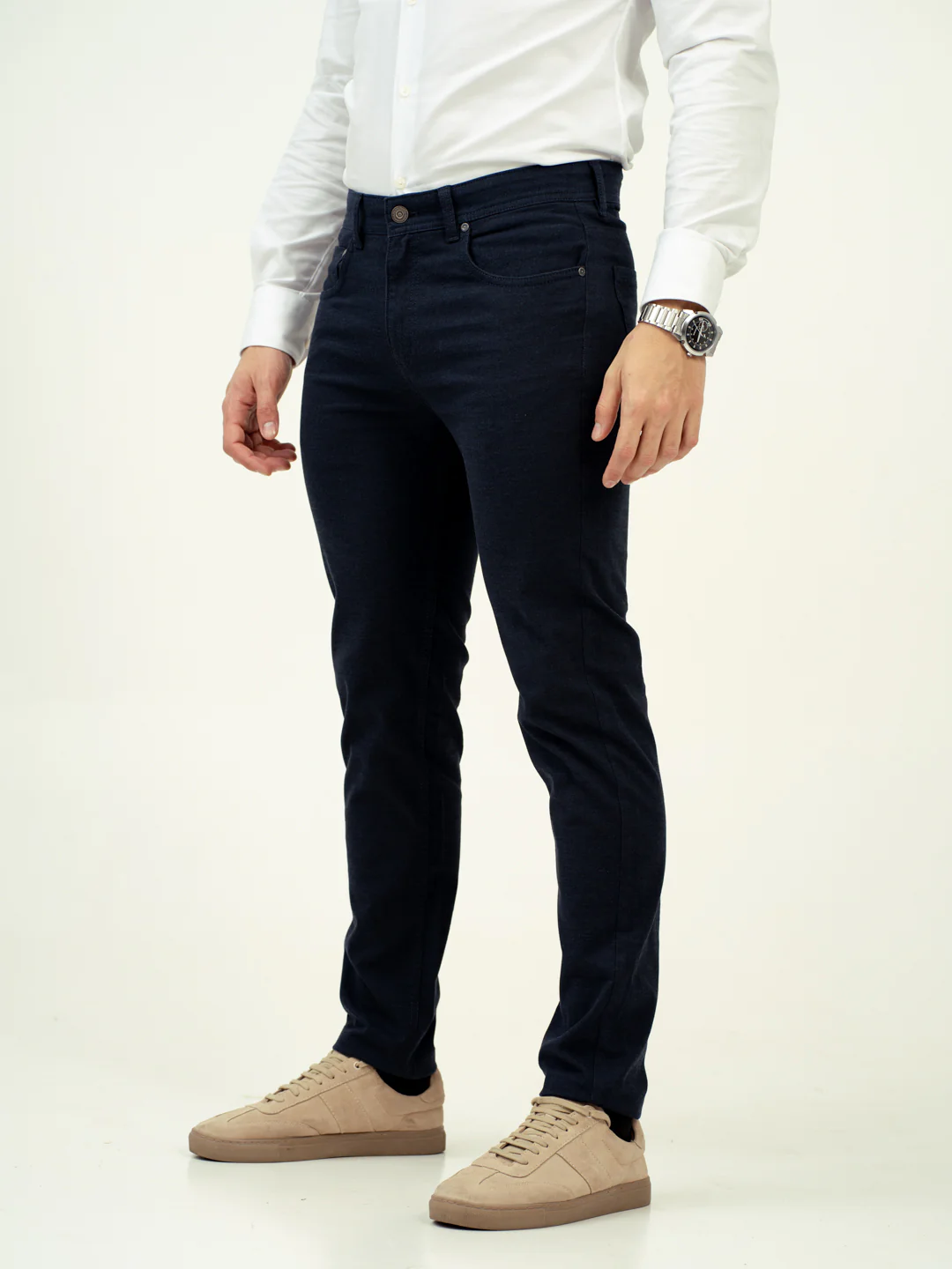 Seafarer Navy Slim Fit Jeanos - Image 8