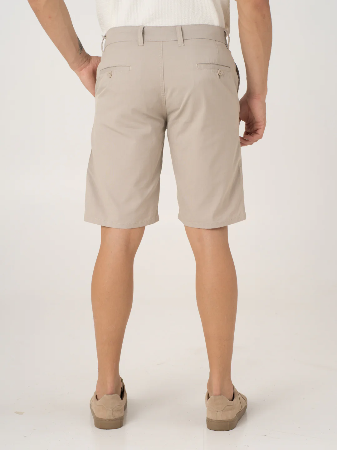 Sesame Beige Chino Shorts - Image 6