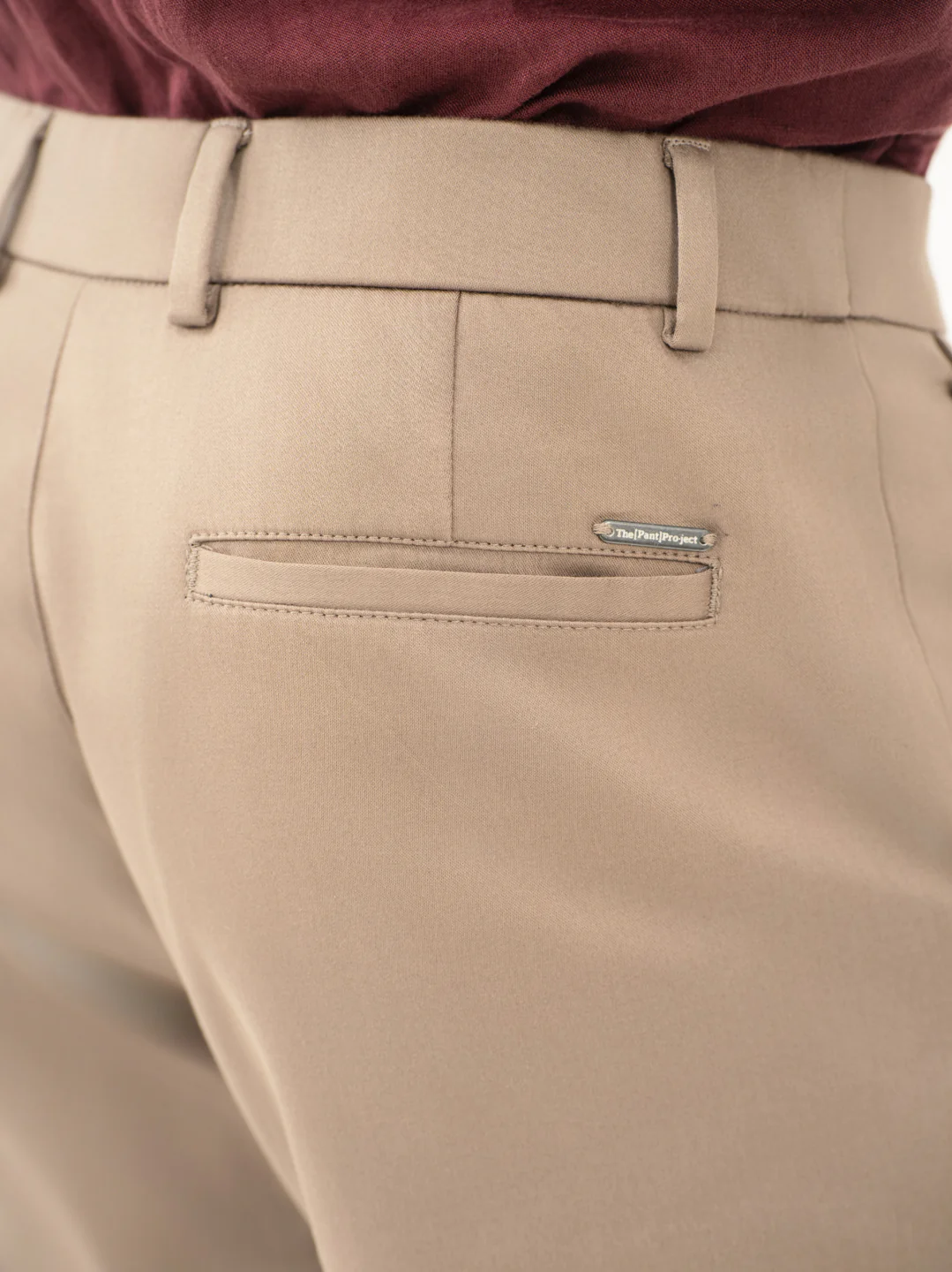 Showerstone Khaki Slim Fit Stretch Chinos - Image 5