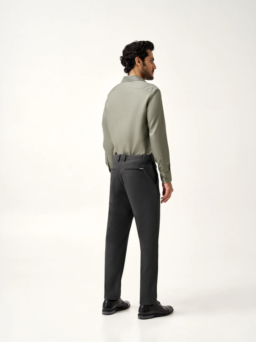 Slate Grey Houndstooth Pants - Image 9
