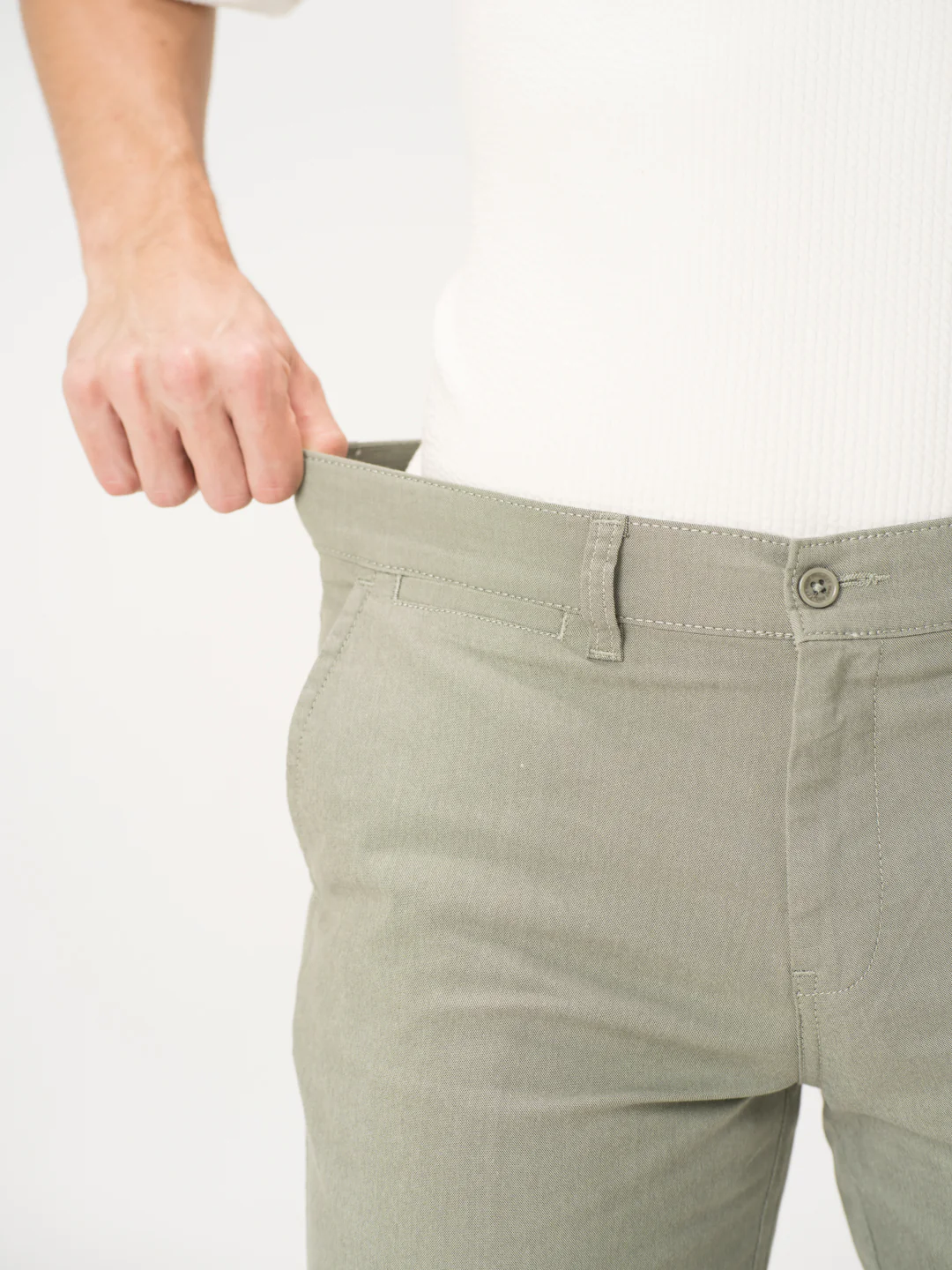 Sprout Green Chino Shorts - Image 4