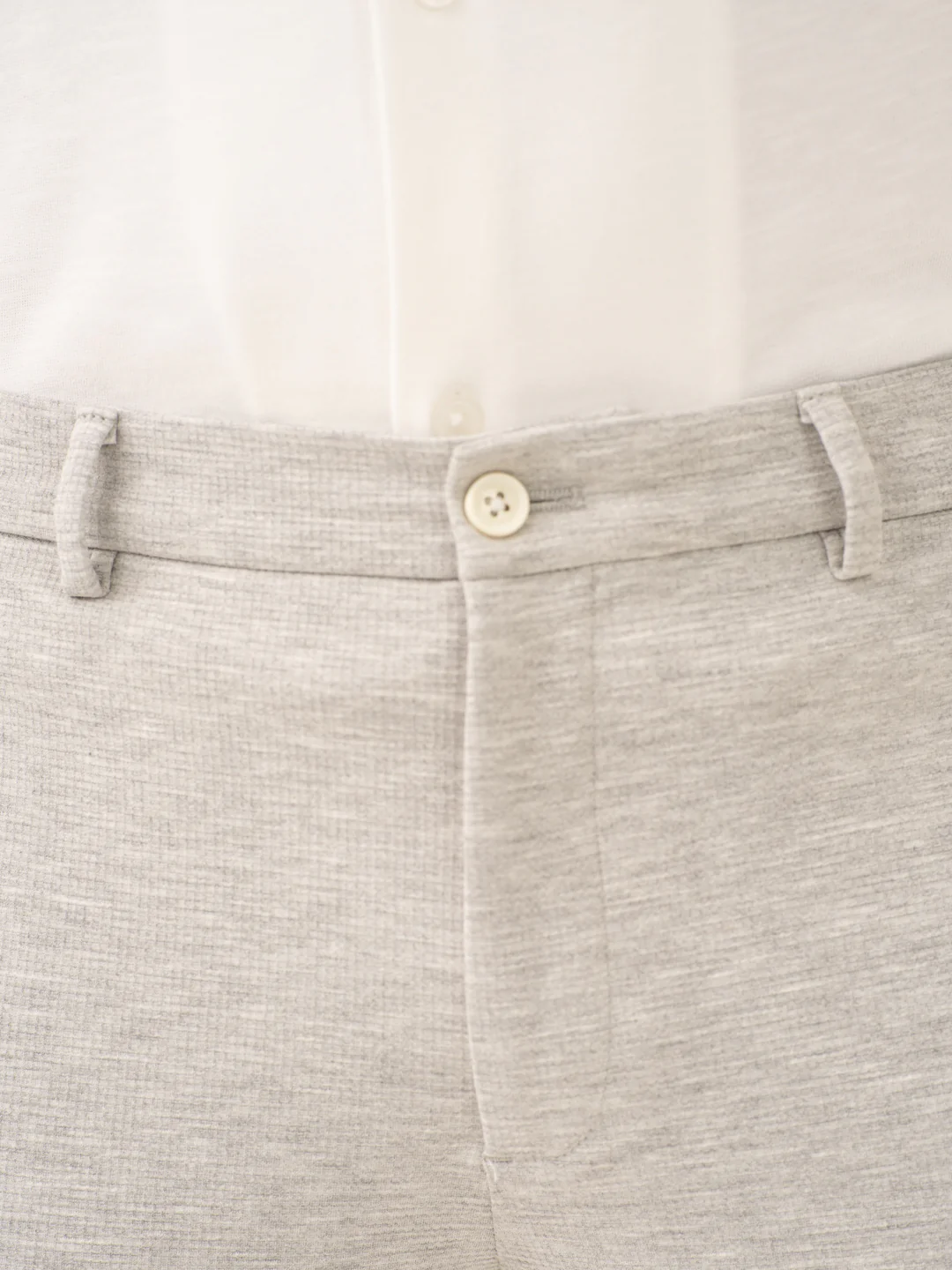 Static Grey Waffle Textured Power-Stretch Pants - Image 12