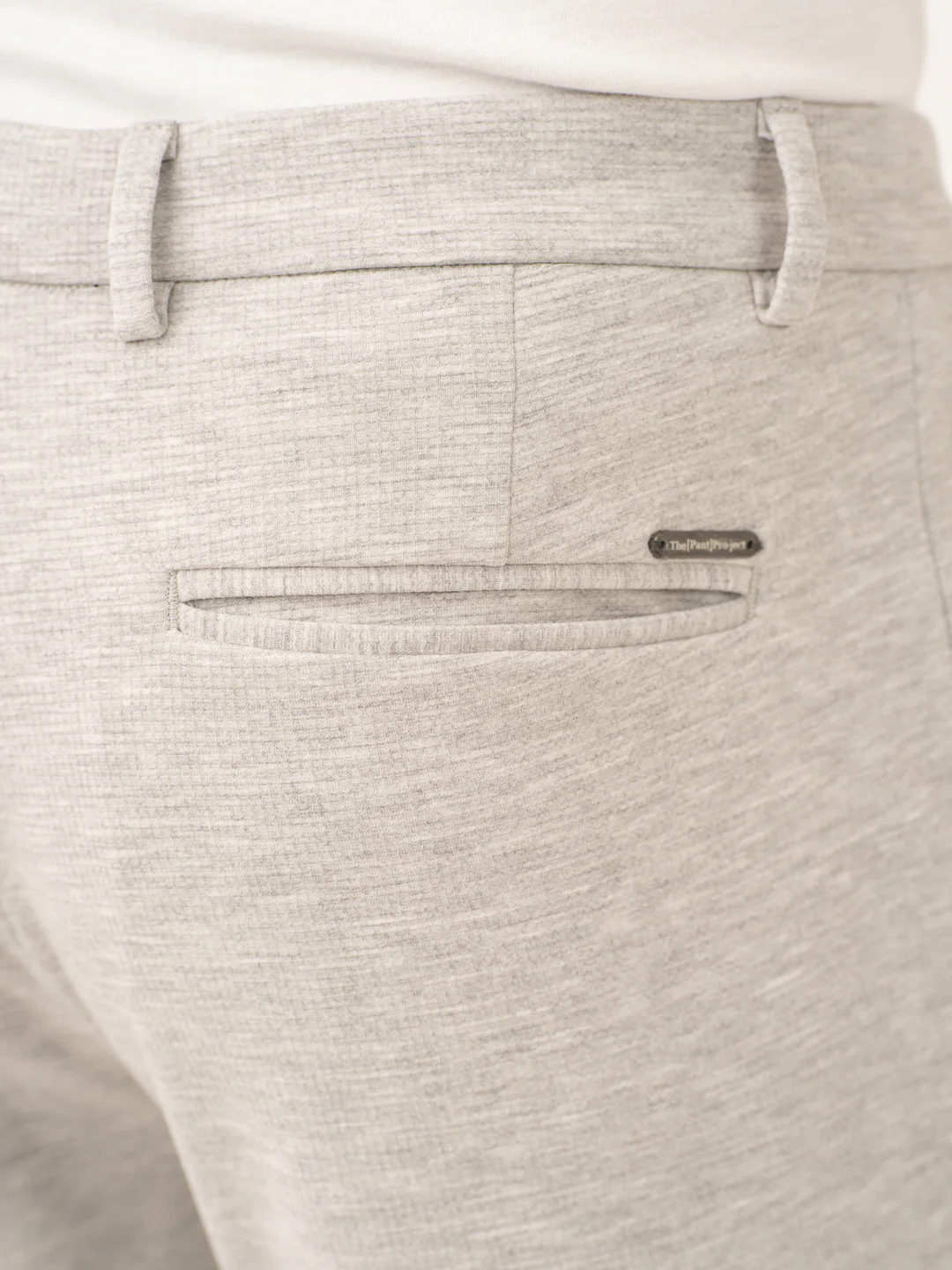Static Grey Waffle Textured Power-Stretch Pants - Image 6
